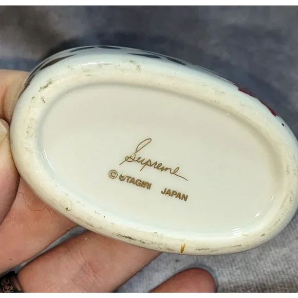 Supreme Otagiri Japanese Floral Trinket Box - Picture 3 of 11